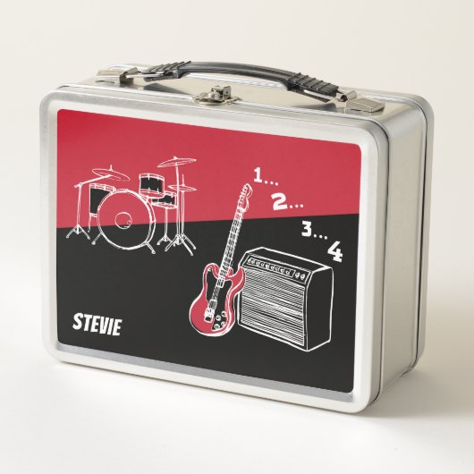 Free TIme Rock Lunchbox (Voorkant)