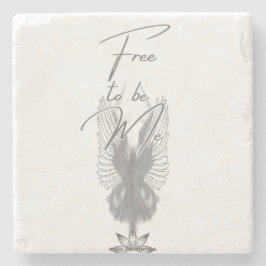 Free to be Me Stone Onderzetter