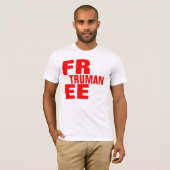 Free Truman Alternate - Gepersonaliseerd T-shirt (Voorkant volledig)