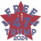 FREE Trump Sticker (Voorkant)