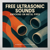 Free Ultrasonic Sounds Album Cover Poster (Voorkant)