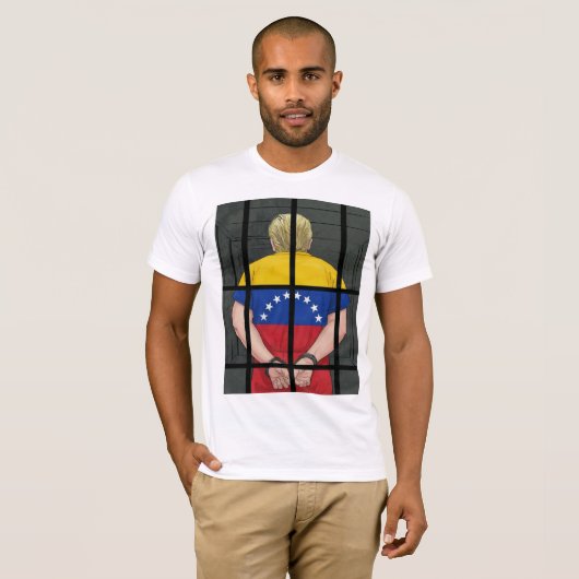 Free Venezuela T-shirt (Voorkant volledig)