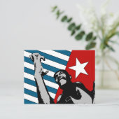 Free West Papua Art Briefkaart (Staand voorkant)
