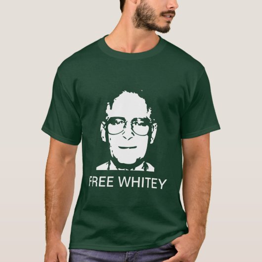 Free Whitey - James Whitey Bulger T-Shirt (Voorkant)