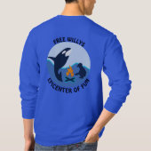 Free Willy Blue Whale got nothing on Orca LS T-shirt (Achterkant)