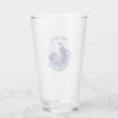 Free Willy's genoeg gezegd Glas (Achterkant)