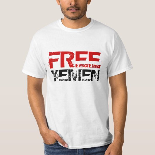 FREE YEMEN T-SHIRT (Voorkant)
