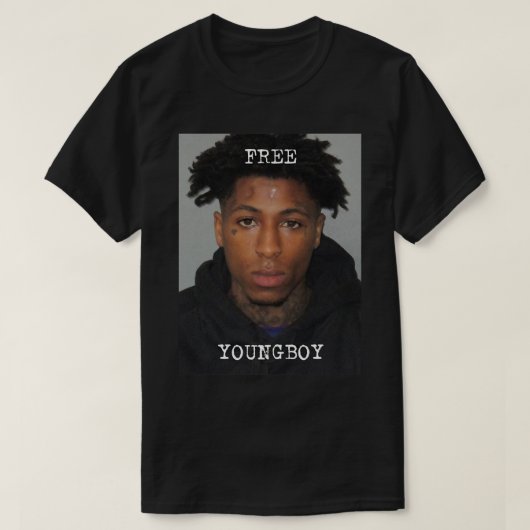 Free Youngboy NBA Youngboy Never Broke Again Class T-shirt (Design voorkant)