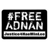 #FreeAdnan bumpermagneet Magneet (Horizontaal)