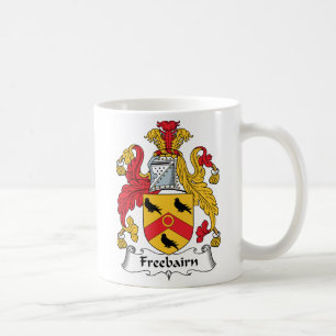 Freebairn Family Crest Koffiemok