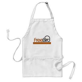 FreeBird White Apron Standaard Schort