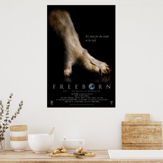 Freeborn Paw Poster (Keuken)