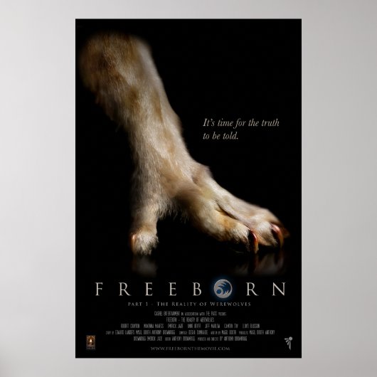 Freeborn Paw Poster (Voorkant)