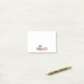 FreeBSD Foundation-Logo Post-it® Notes (Op bureau)