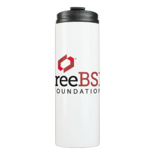 FreeBSD Foundation-Logo Thermosbeker