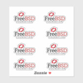 FreeBSD Foundation Stickers (Vel)