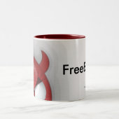 FreeBSD-Mok Tweekleurige Koffiemok (Center)