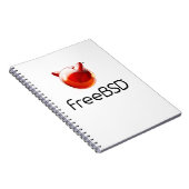 FreeBSD Project-laptop Notitieboek (Rechterzijde)