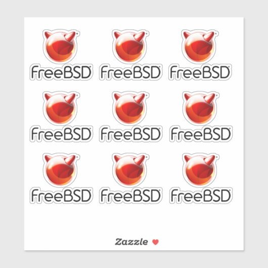 FreeBSD Project Sticker (Vel)