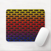 FreeClyde Logo Pattern Mousepad Muismat (Met muis)