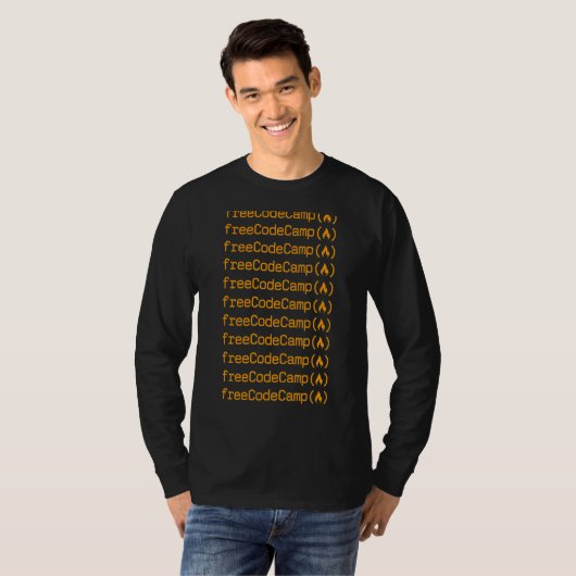 Freecodecamp Coding and Software Development Comm T-shirt (Voorkant volledig)