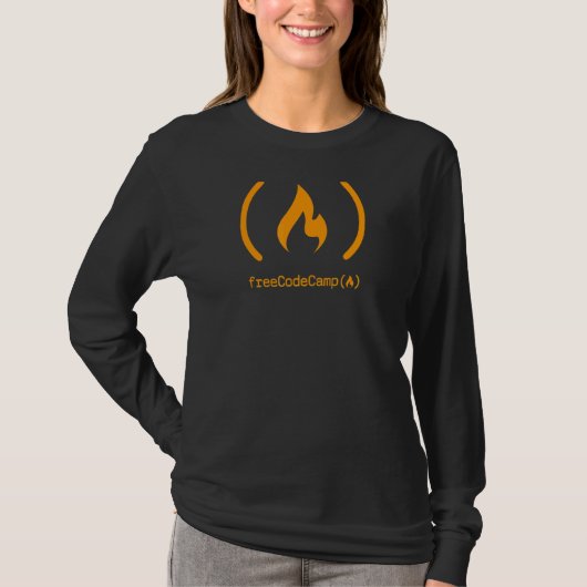 Freecodecamp Coding and Software Development Comm T-shirt (Voorkant)