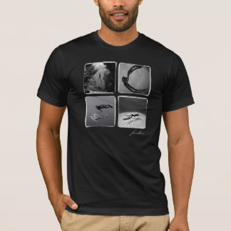 freedive - Organic. Zwarte Mannen T-shirt