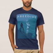 Freedive t-shirt (Voorkant)