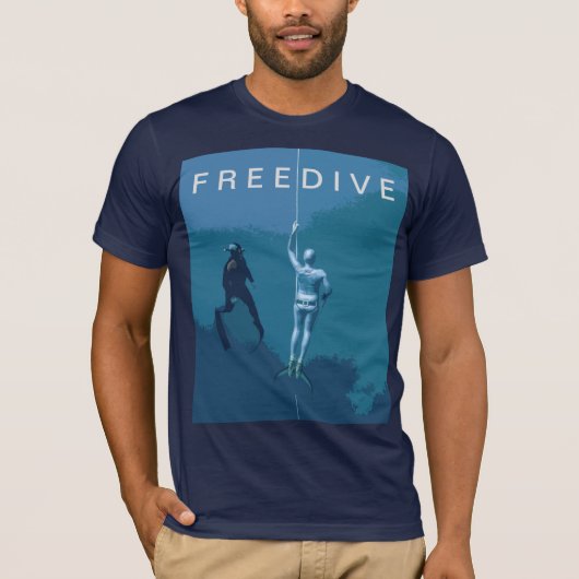 Freedive t-shirt (Voorkant)