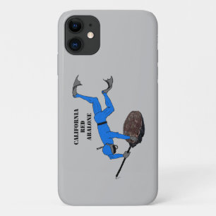 Freediving California Trophy Abalone Diver URM Case-Mate iPhone Case
