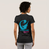 Freediving Queen T-shirt (Achterkant volledig)