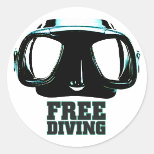 Freediving Sticker