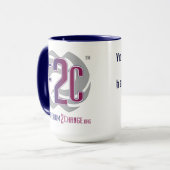 Freedom2Change Motivatie koffie-Mok Mok (Voorkant links)