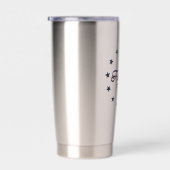 Freedom 1776–2026 America 250 Patriotic Design Geïsoleerde Drinkbeker (Rechts)