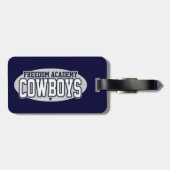Freedom Academy Cowboys Bagagelabel (Achterkant horizontaal)