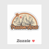 Freedom Acres, Arizona Sticker (Vel)