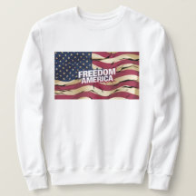 FREEDOM AMERICA Mannen Sweatshirt