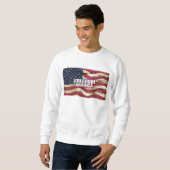 FREEDOM AMERICA Mannen Sweatshirt (Voorkant volledig)