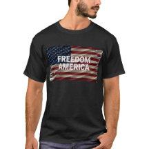 FREEDOM AMERICA Mannen Tshirt