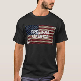 FREEDOM AMERICA Mannen Tshirt