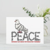 Freedom and peace kaart (Staand voorkant)