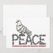 Freedom and peace kaart (Voorkant / Achterkant)