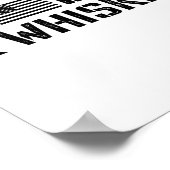 Freedom And Whiskey - 4th Of July Usa Flag Funny M Poster (Hoek)