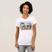 Freedom Appaloosa Horse T-shirt (Voorkant volledig)