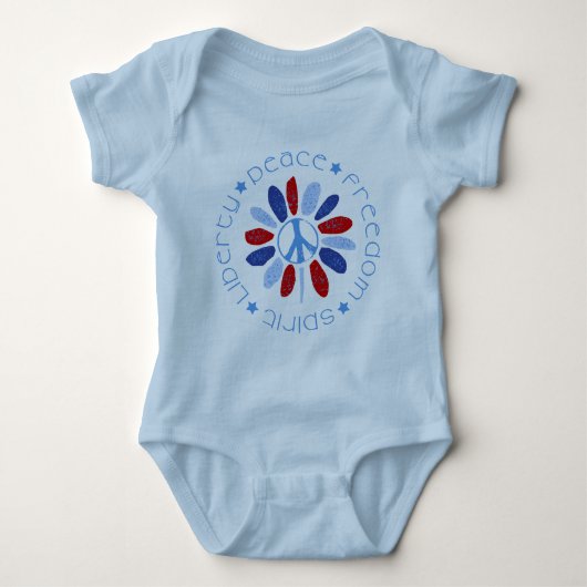Freedom Baby's & Peuter T-shirts (Voorkant)