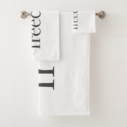 Freedom Bad Handdoek (Insitu)