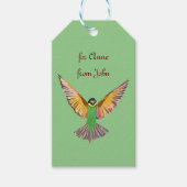 Freedom Bird Custom Cadeaulabel (Voorkant)