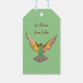 Freedom Bird Custom Cadeaulabel (Achterkant)