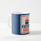 Freedom Brew Koffiemok (Voorkant links)