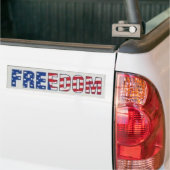 Freedom_Bumper Bumpersticker (Op Truck)